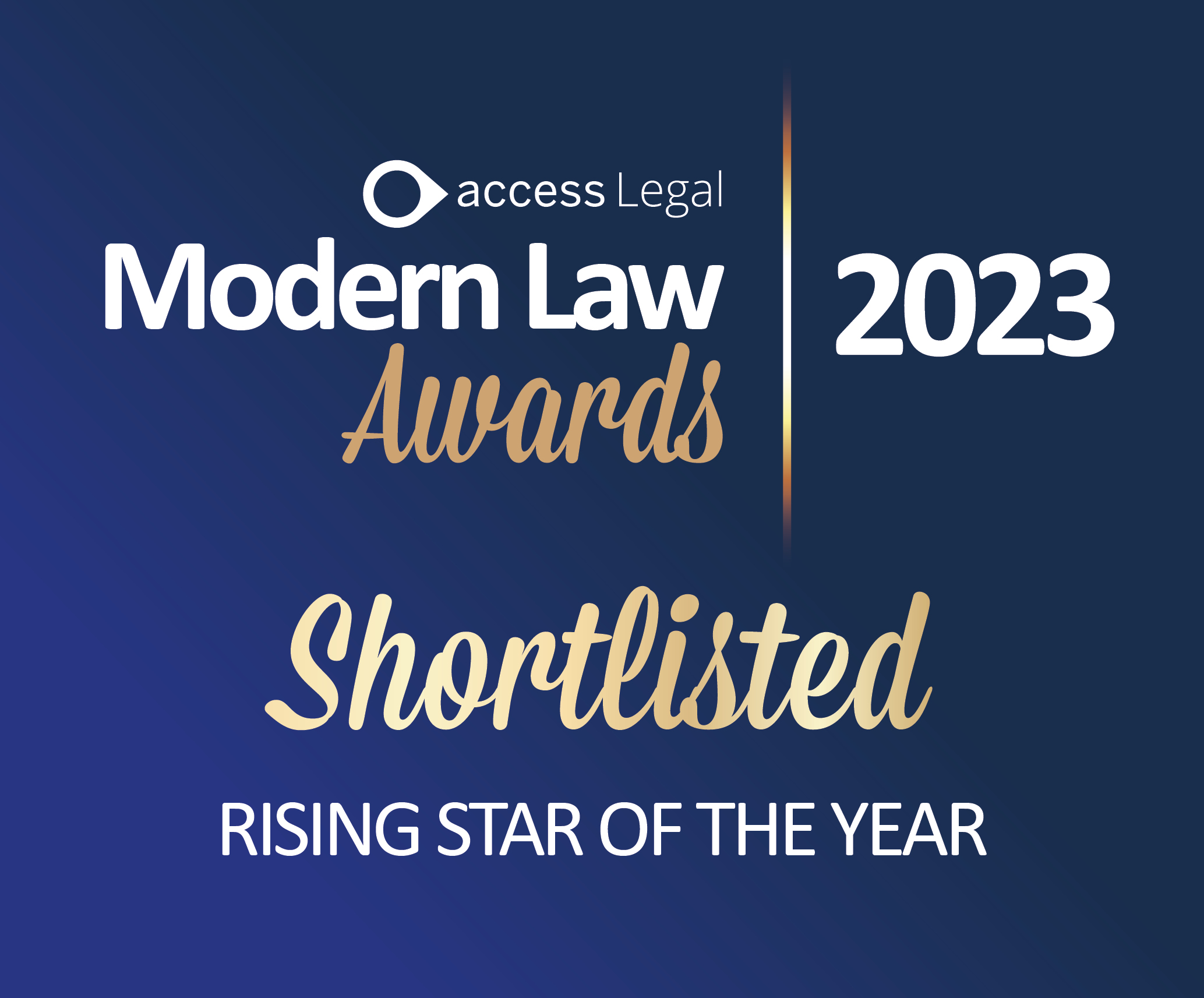 Family Lawyer Shortlisted for Modern Law Award